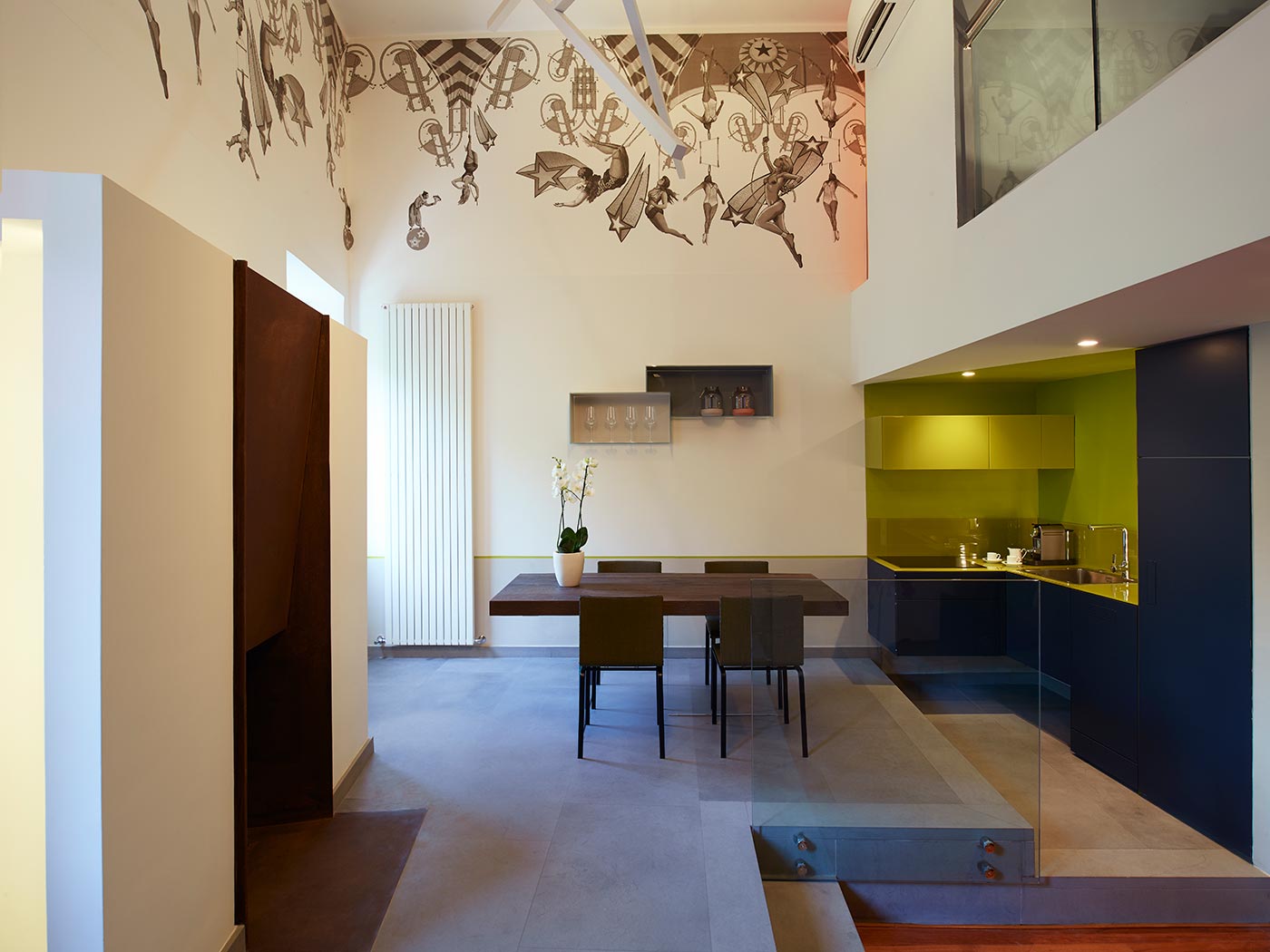 apartment for rent in viterbo - livingroom